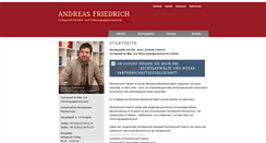 Desktop Screenshot of fachanwalt-friedrich-mietrecht-wohnungseigentumsrecht.de